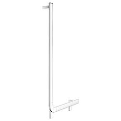 Keuco Axess Winkelgriff 90 Grad links, 520/1090mm, mit 2x Befestigungsset 1, Verchro... KEUCO-35006011002 4017214073603 (Abb. 1)