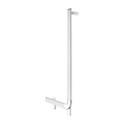 Keuco Axess Winkelgriff 90 Grad rechts, 400/800mm, mit 2x Befestigungsset 1, Silber ... KEUCO-35006170801 4017214902323 (Abb. 1)