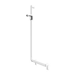Keuco Axess Winkelgriff 90 Grad links, mit Brauseschieber 600/1300mm, mit 2x Befesti... KEUCO-35006171302 4017214902392 (Abb. 1)