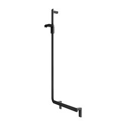 Keuco Axess Winkelgriff 90 Grad links mit Brauseschieber, 600/1300mm, mit 2x Befesti... KEUCO-35006371302 4017214902415 (Abb. 1)