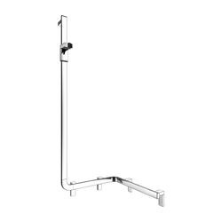 Keuco Axess Duschhandlauf mit Brausestange links, 550x550x1301mm, mit 3x Befestigung... KEUCO-35008016602 4017214902477 (Abb. 1)