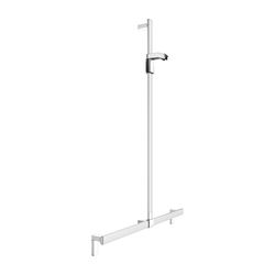 Keuco Axess Duschhandlauf mit Brausestange, 1000/1301mm, mit 2x Befestigungsset 1, S... KEUCO-35014171013 4017214902620 (Abb. 1)