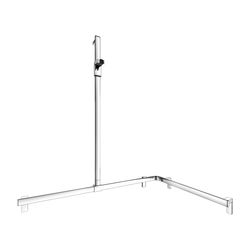 Keuco Axess Duschhandlauf mit Brausestange links, 1150x850x1301mm, mit 4x Befestigun... KEUCO-35015010302 4017214902729 (Abb. 1)