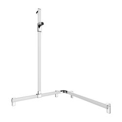 Keuco Axess Duschhandlauf mit Brausestange links, 850x850x1301mm, mit 4x Befestigung... KEUCO-35015170102 4017214902965 (Abb. 1)