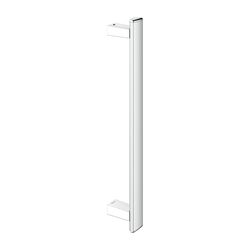 Keuco Axess Haltegriff 500mm, senkrechte Montage, mit Befestigungsset 1, Silber elox... KEUCO-35016170500 4017214967117 (Abb. 1)