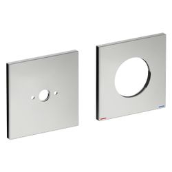 Keuco Edition 11 Wandrosette eckig, Übergröße für Einhebel-Waschtischmischer UP, 2-L... KEUCO-51116060092 4017214252725 (Abb. 1)