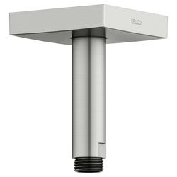 Keuco Brausearm Deckenmontage, Rosette eckig, Ausladung 100mm, G 1/2", Edelstahl-fin... KEUCO-53089060102 4017214239436 (Abb. 1)