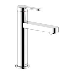 Keuco Ixmo Flat Einhebel-Waschtischmischer 130, Ausladung 124mm, ohne Zugstangen-Abl... KEUCO-59501013101 4017214938803 (Abb. 1)