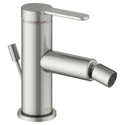 Keuco Ixmo Flat Einhebel-Bidetmischer 70mm, Ausladung 110mm, mit Zugstangen-Ablaufga... KEUCO-59509063000 4017214238743 (Abb. 1)