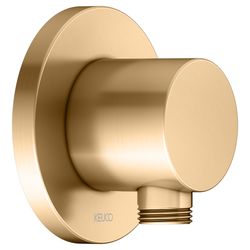 Keuco Ixmo Schlauchanschluss, Rosette rund, G 1/2", eigensicher, Messing gebürstet, ... KEUCO-59547250001 4017214065905 (Abb. 1)
