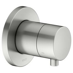 Keuco Ixmo 3-Wege UP-Umstellventil, Rosette rund, G 1/2", 14l/min, Edelstahl-finish,... KEUCO-59548061001 4017214238927 (Abb. 1)