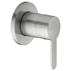 Keuco Ixmo Flat Einhebelmischer Unterputz, Rosette rund, 23l/min, Edelstahl-finish, ... KEUCO-59551060301 4017214239016 (Abb. 1)