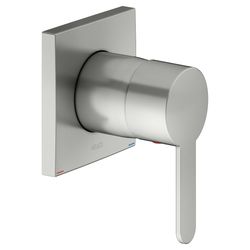 Keuco Ixmo Flat Einhebelmischer Unterputz, Rosette eckig, 23l/min, Edelstahl-finish,... KEUCO-59551060302 4017214239023 (Abb. 1)