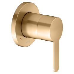 Keuco Ixmo Flat Einhebelmischer Unterputz, Rosette rund, 23l/min, Messing gebürstet,... KEUCO-59551250301 4017214066575 (Abb. 1)