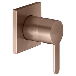 Keuco Ixmo Flat Einhebelmischer Unterputz, Rosette eckig, 23l/min, Rotgold gebürstet... KEUCO-59551290302 4017214066674 (Abb. 1)