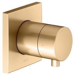 Keuco Ixmo 2-Wege Ab- und Umstellventil eckig, G 1/2", 23l/min, Messing gebürstet, 5... KEUCO-59557251002 4017214067671 (Abb. 1)