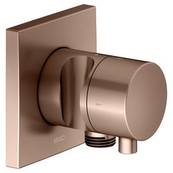 Keuco Ixmo 2-Wege Ab- und Umstellventil eckig, G 1/2", 22l/min, Rotgold gebürstet, 5... KEUCO-59557291202 4017214067817 (Abb. 1)