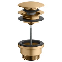 Keuco Ablaufgarnitur G 1 1/4", Push-Open, Messing gebürstet, 59902250000... KEUCO-59902250000 4017214068722 (Abb. 1)