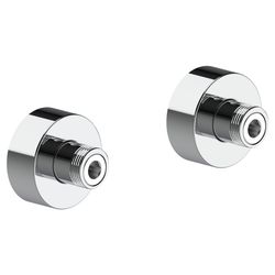 Keuco S-Anschluss absperrbar 1/2", mit integrierter Absperrung, D 60mm, Verchromt, 5... KEUCO-59926010001 4017214233526 (Abb. 1)