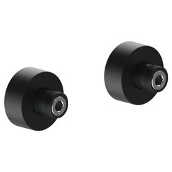 Keuco S-Anschluss absperrbar 1/2" mit integrierter Absperrung, D 60mm, Schwarz matt,... KEUCO-59926370001 4017214233533 (Abb. 1)
