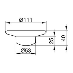 Keuco Smart Echtkristall-Schale für 02355, 02755, 02355009000... KEUCO-02355009000 4017214158478 (Abb. 1)