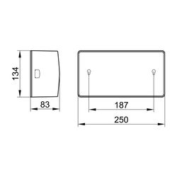 Keuco Kosmetiktuchspender, Verchromt, 04977010000... KEUCO-04977010000 4017214047482 (Abb. 1)