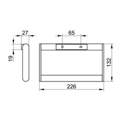 KEUCO Handtuchring Plan 14921, verchromt... KEUCO-14921010000 4017214091669 (Abb. 1)