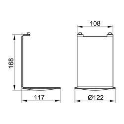 Keuco Plan Abtropfschale für Sensor-Seifenspender und -Desinfektionsmittelspender 14... KEUCO-14956000037 4017214821242 (Abb. 1)