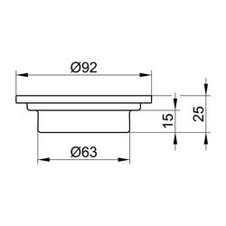 Keuco Edition 90 Echtkristall-Seifenschale, D 92x25mm, 19055009000... KEUCO-19055009000 4017214685752 (Abb. 1)