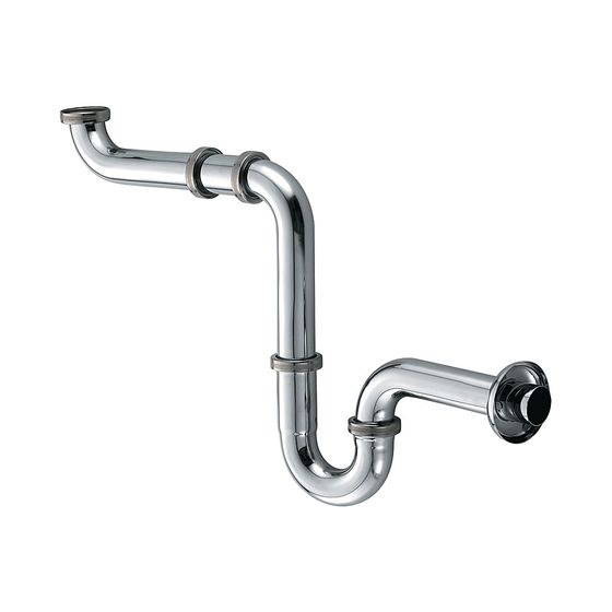 KLUDI Waschtisch- & Bidet-Sifon Geruchverschluss G1 1/4 x 32mm chrom