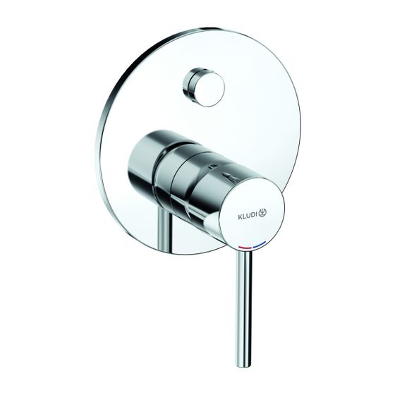 KLUDI BOZZ UP-Wafü-/Br.-EHM Push Set m. Funktionseinheit,f. 88022 chrom