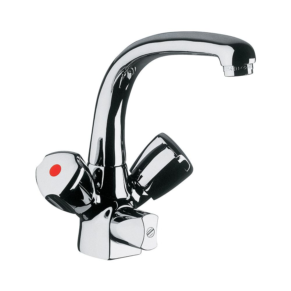 KLUDI STANDARD Spültisch-Multi-Armatur DN 15 Griff Terralux Kunststoff chrom... KLUDI-317300515 4017080893206 (Abb. 1)