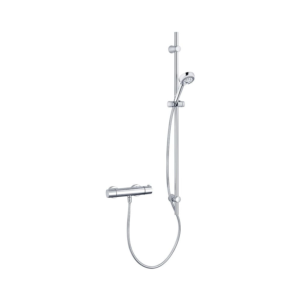 KLUDI LOGO Shower-Duo 1100mm Wandstange mit Gleiter chrom... KLUDI-6809705-00 4021344088840 (Abb. 1)