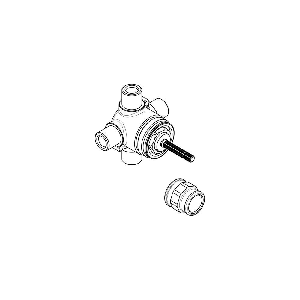 KLUDI 2-Wege-Umstellung Rohbau-Set... KLUDI-29747 4021344081186 (Abb. 2)