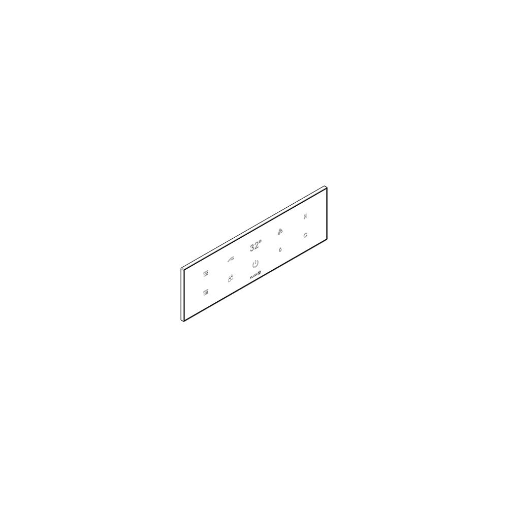 KLUDI-TouchTronic Elektronisches UP-THM Touch Display Schwarz... KLUDI-38310G1-00 4017080100533 (Abb. 2)