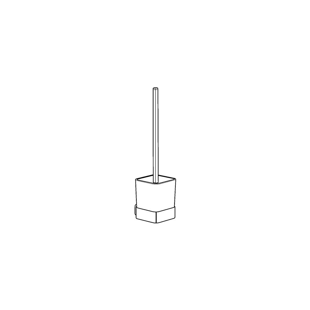 KLUDI E2 Toilettenbürstengarnitur mit Opalglas weiß chrom... KLUDI-4997405 4021344082077 (Abb. 2)