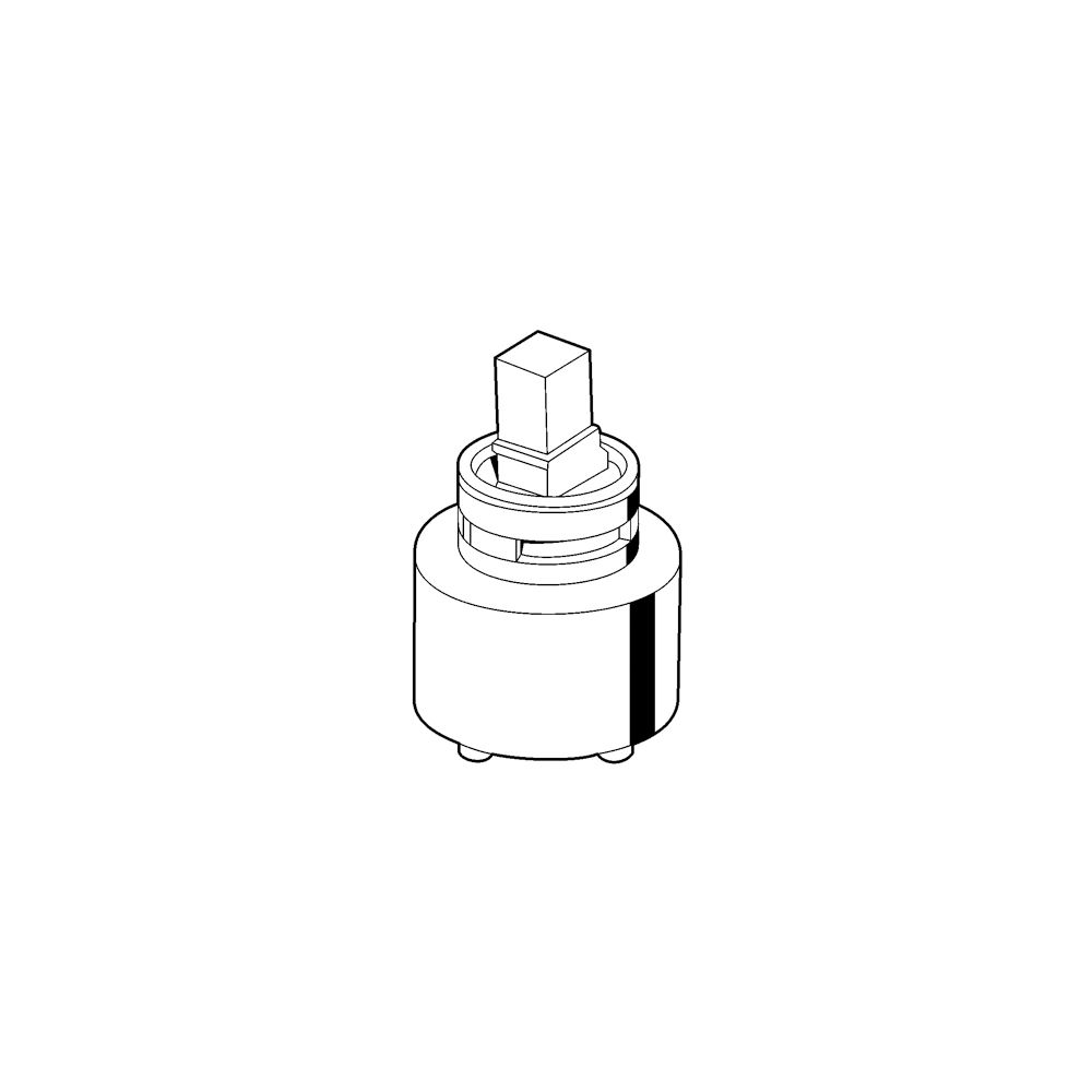 KLUDI Ersatzteil Steuereinheit 35mm Neutral... KLUDI-7560500-00 4017080047036 (Abb. 2)