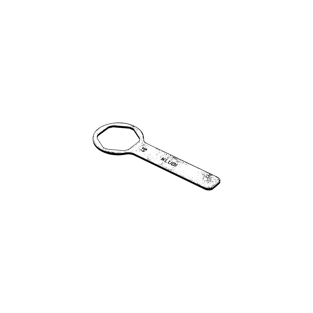 KLUDI Ersatzteil Spannschraubenschlüssel 7520100-00 ab 09.05 Neutral... KLUDI-92907300-00 4017080020411 (Abb. 2)