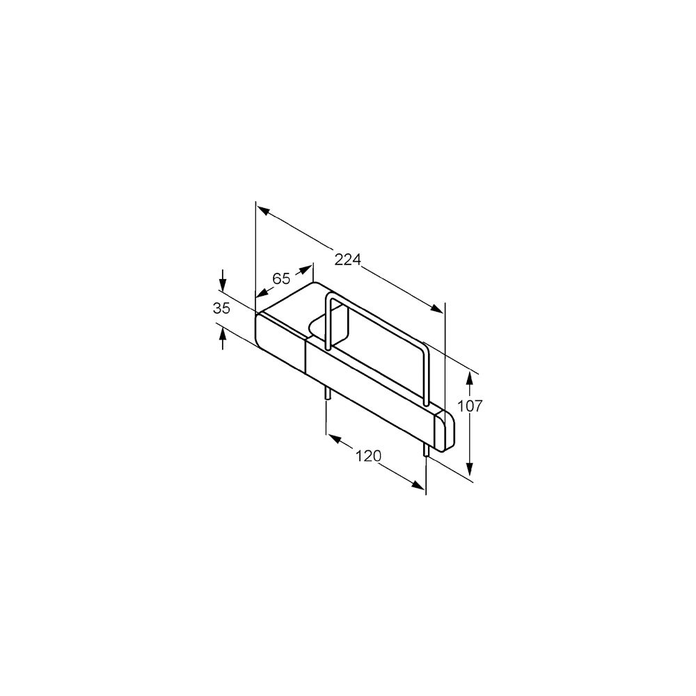 KLUDI E2 Papierhalter chrom... KLUDI-4997105 4021344082053 (Abb. 3)