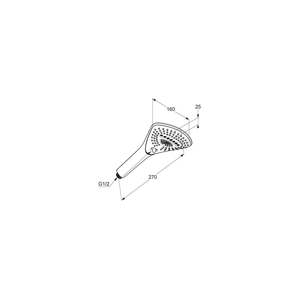 KLUDI FIZZ Handbrause, dreistrahlig mattschwarz... KLUDI-6770039-00 4021344096319 (Abb. 2)