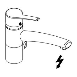 KLUDI TRENDO Spültisch-Multi-Einhandmischer DN 10 Niederdruck chrom... KLUDI-335770575 4017080077095 (Abb. 1)