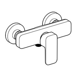 KLUDI-RENON Brause-Einhandmischer eigensicher chrom... KLUDI-428310575 4017080108614 (Abb. 1)