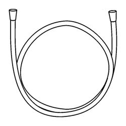 KLUDI SUPARAFLEX Brauseschlauch 1600 konischen Muttern mattschwarz... KLUDI-6107239-00 4017080092227 (Abb. 1)