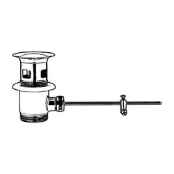 KLUDI Ersatzteil Ablaufgarnitur G 1 1/4 chrom... KLUDI-7526005-00 4017080868914 (Abb. 1)