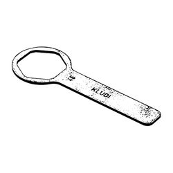 KLUDI Ersatzteil Spannschraubenschlüssel 7520100-00 ab 09.05 Neutral... KLUDI-92907300-00 4017080020411 (Abb. 1)