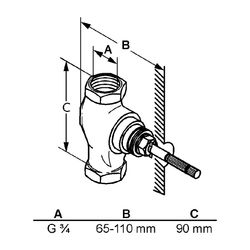 KLUDI STANDARD Unterputzventil 3/4 Zoll Bausatz 1... KLUDI-29211 4017080874366 (Abb. 1)