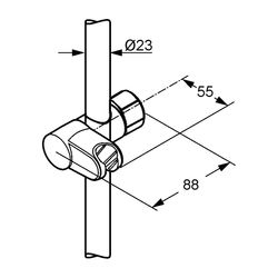 KLUDI Gleitschieber Sirena chrom... KLUDI-6253505-00 4021344879035 (Abb. 1)