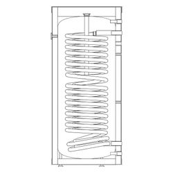 Kospel Warmwasser-Wärmepumpenspeicher SWPC-501, 480 l, 6,03 m2, 1758x789mm, Stahl Emai... KOSPEL-SWPC-501 5906564018534 (Abb. 1)