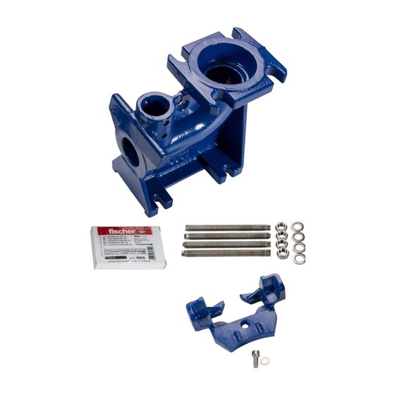 KSB Aufstellset stationär 1 Stange DN 80, DN 3 ASME, NBR 60