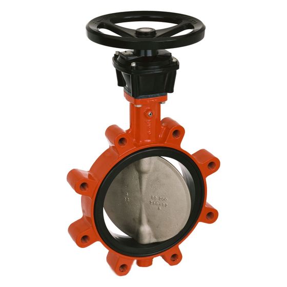 KSB Absperrklappe BOAX-SF, Gewindeflansch Getriebe MA25, PN 10/16 DN 150